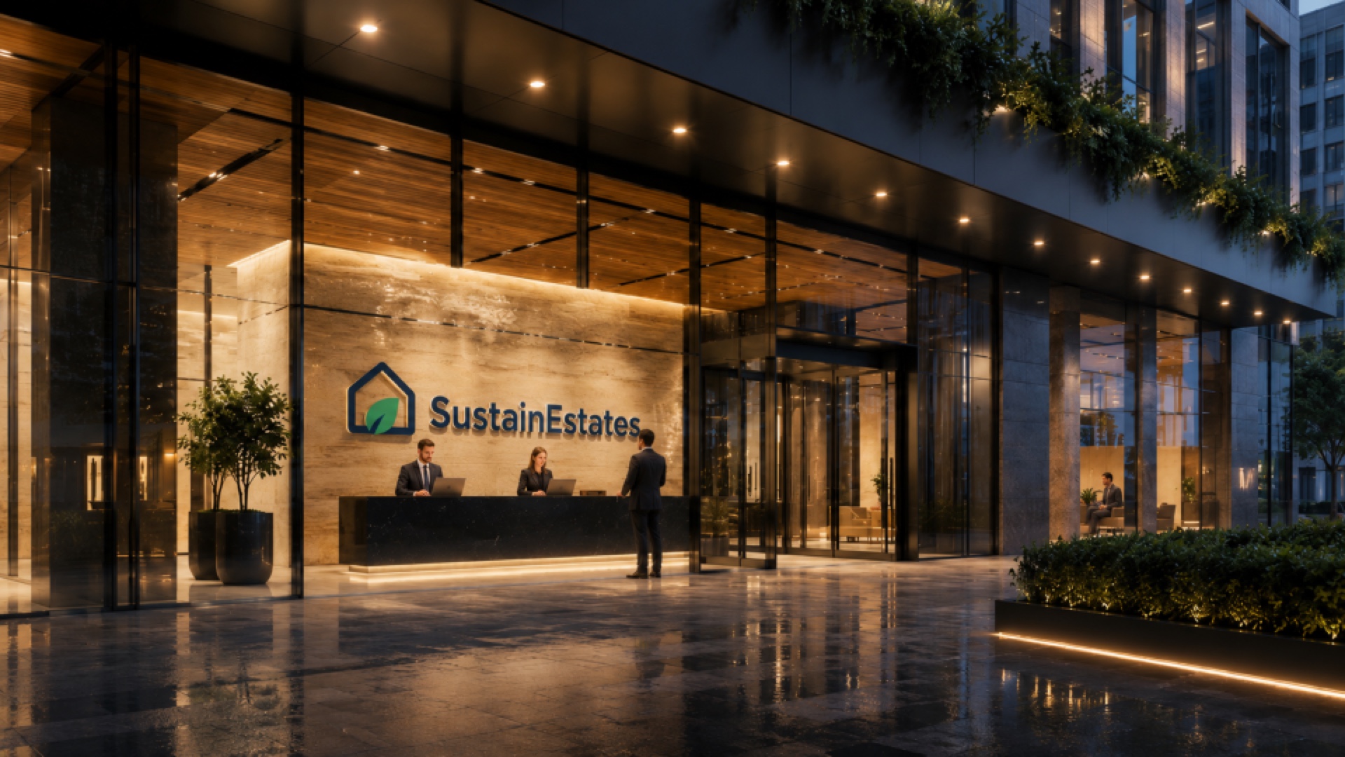 SustainEstates &ndash; Empfang und Beratungsumgebung